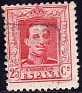 Spain 1922 Alfonso XIII 25 CTS Rojo Edifil 317. España 317 4. Subida por susofe